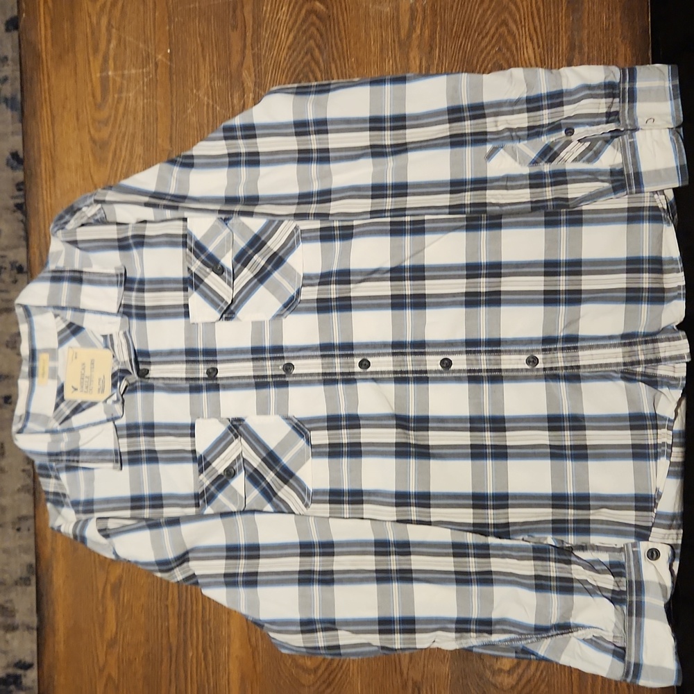 American Eagle Outfitters XXL Long Sleeve Button Up